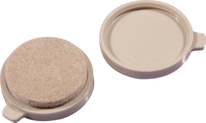 Shepherd Hardware 3636 7/8-Inch Snap-On/Snap-Off Replacement Pads, 8-Count